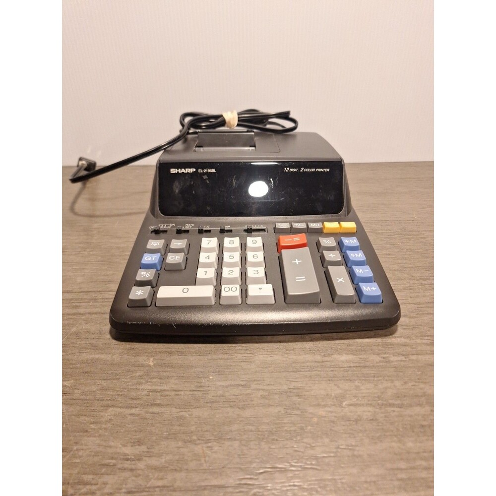 Sharp EL-2196BL Basic Calculator